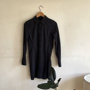 Cos black shirtdress size 2